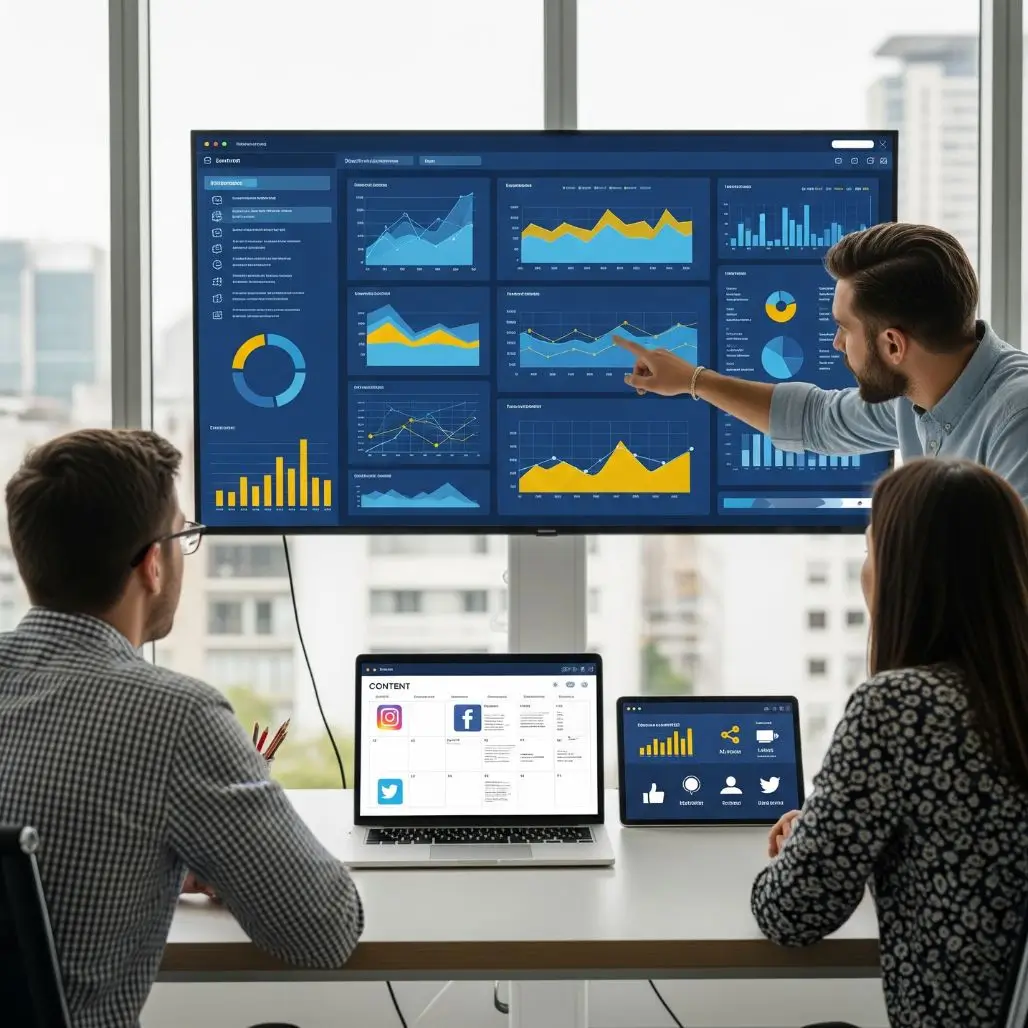 social media 1st section